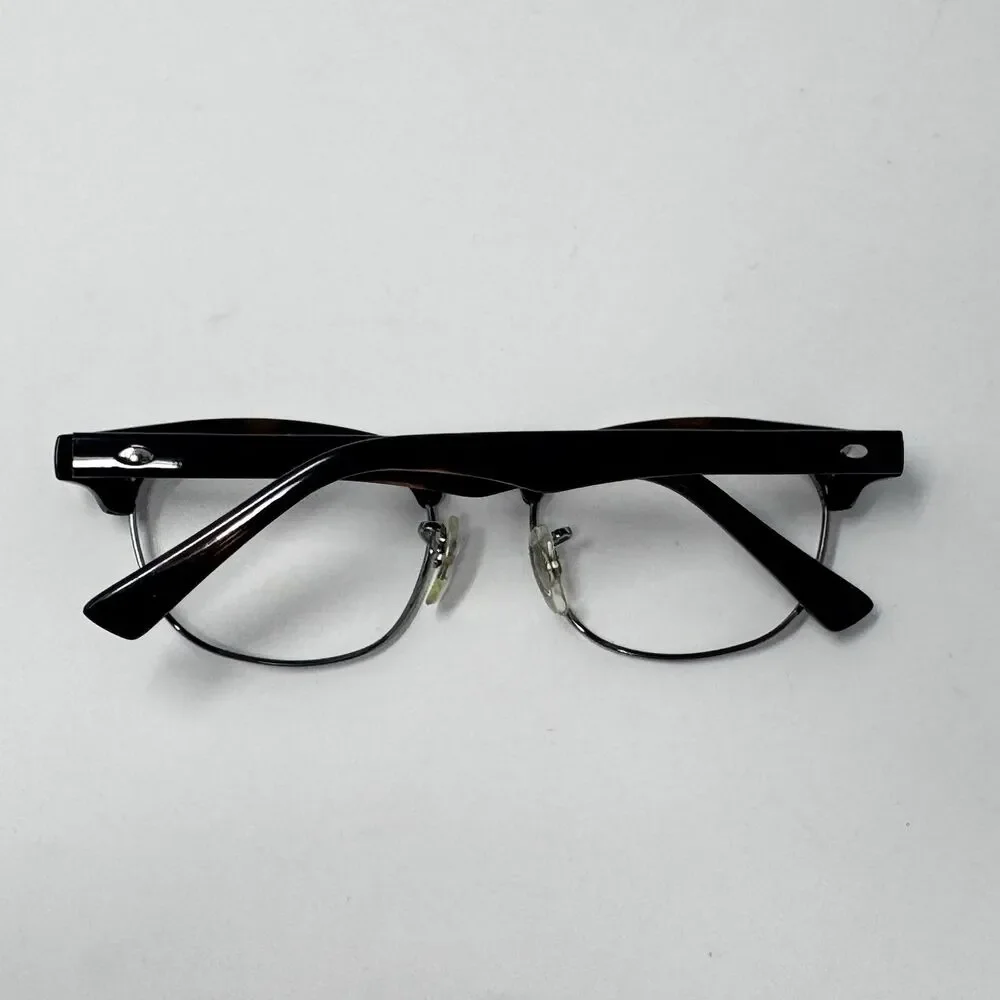 Ray-Ban RB1548 3650 Kids Eyeglass Frames Tortoise Silver Clubmaster 45-16-125